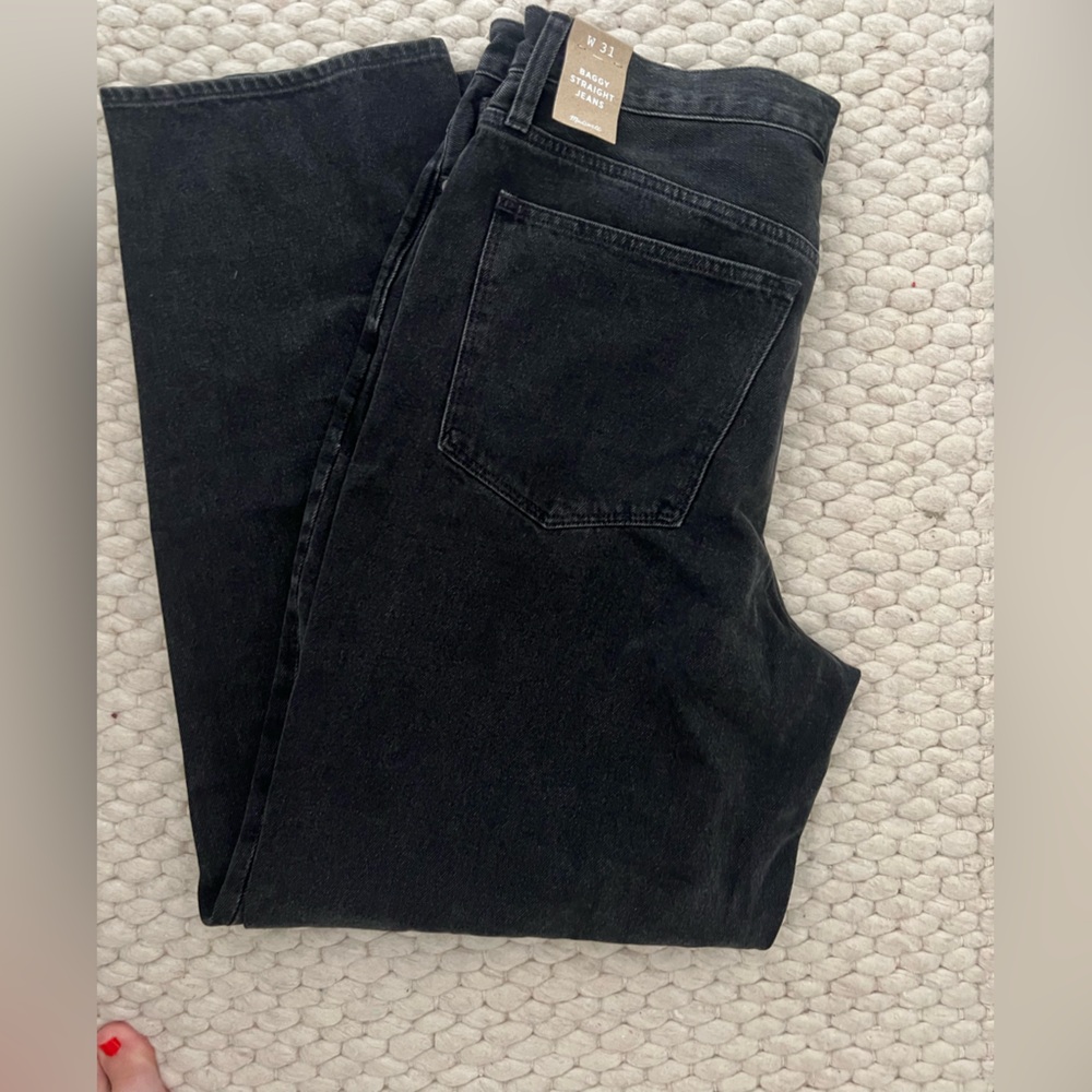 Madewell Baggy Straight Jean